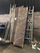 Boss Aluminium 5.2m Scaffolding Tower