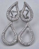 Bucherer Lacrima Diamond Earrings 18k