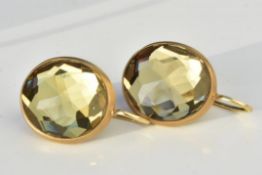 Pomellato Narciso Quartz Earrings 18k