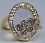 Chopard Happy Diamond Ring 18k