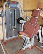 Independent Biceps Curl Weight Machine