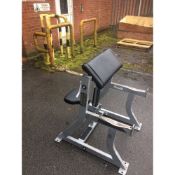Hammer Strength Seated Arm Curl Bench (FWAC)