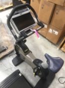 Technogym Excite 700 VISIOWEB Upright Bike