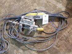 110V WACKER NEUSON VIBRATING POKERS - RUNNING