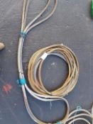 3 NO 12.5 TONNE 12M CIRCULAR LIFTING GROMMETS / ENDLESS WIRE ROPE SLINGS