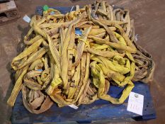 PALLET OF VARIOUS 3 TONNE LIFTING SLINGS