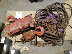 SAMIA AIR HOIST 3 TONNE 9M HEIGH OF LIFT