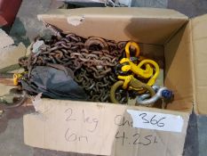 2 Leg Chain sling 6M Length 4.25 tonne