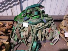 PALLET OF VARIOUS 2 TONNE LIFTING SLINGS
