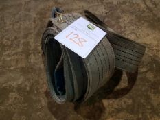 2 NO 4 TONNE 3M LIFTING FLAT DUPLEX LIFTING SLINGS