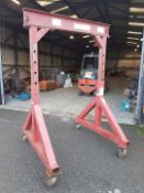 1 TONNE A FRAME GANTRY 2M HEIGHT 1M LENGTH