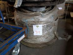 CIRCA 500M REEL OF WIRE C.W SPELTZER SOCKET ONE END