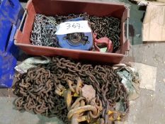 1 tonne 6M Chain Block & 4 Leg 6M Lifting Chain