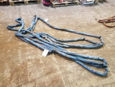 2 NO 8 TONNE 12M CIRCULAR LIFTING ROUND SLING