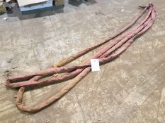 2 NO 5 TONNE 6M CIRCULAR LIFTING ROUND SLING