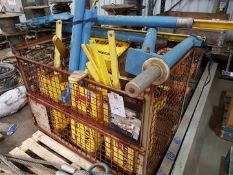 2 NO REID COUNTERBALANCE DAVIT SYSTEMS IN STILLAGE