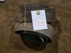 2 NO 4 TONNE 4M LIFTING FLAT DUPLEX LIFTING SLINGS