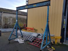 3 TONNE A FRAME GANTRY 3M HEIGHT 3M LENGTH