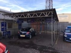 Scaffolding Car Port (PLEASE NOTE THIS LOT IS IN DONCASTER)
