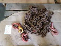 1 NO OF 16MM RATCHER LOADBINDER C.W 4M LENGTH CHAIN 16 TONNE LASHING CAPACITY