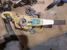 ABLE 3 TONNE 1.5M HEIGHT OF LIFT LEVER HOIST