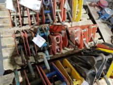 8 NO OF 2 TONNE GIRDER CLAMPS