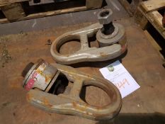 2 NO 13.7 TONNE M36 SWIVEL LIFING POINT