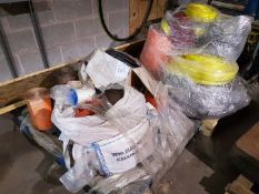 2 PALLET OF WEBBING MATERIAL FOR LIFTING SLING & LASHING STRAPS