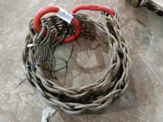 21.7 TONNE FALT PLATTED WIRE ROPE TOWING SLING