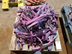 CIRCA 95 1TONNE 3M LIFTING FLAT DUPEX LIFTING SLINGS