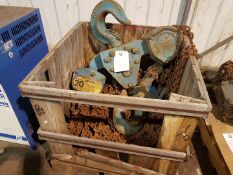 NITCHI 20 TONNE 6M HEIGH OF LIFT MANUAL CHAIN BLOCK