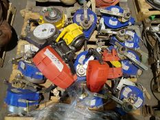 Pallet of Sala Fall Arrest Blocks and Fall Arrest Winches