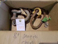 8 TONNE CHAIN SLING 1M LENGTH