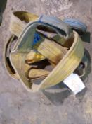 4 NO 3TONNE 2M LIFTING FLAT DUPLEX LIFTING SLINGS