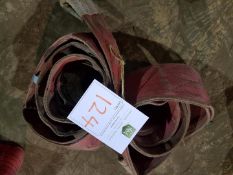 2 NO 5 TONNE 3M LIFTING FLAT DUPLEX LIFTING SLINGS