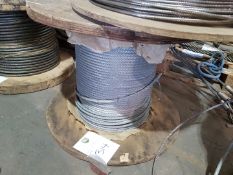 REEL OF 10MM DIA 6 X19 CONSTRUCTION WIRE CIRCA 100M