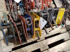 9 NO OF 3 TONNE GIRDER CLAMPS