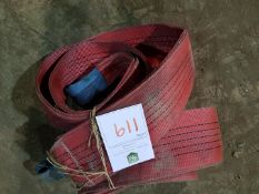 2 NO 5 TONNE 3M LIFTING FLAT DUPLEX LIFTING SLINGS