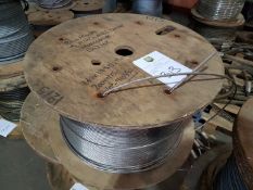 6MM DIA 1 X 19 CONSTRUCTION STAINLESS STEEL WIRE ON DRUM CIRCA 200,