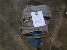 2 NO 4 TONNE 2M LIFTING FLAT DUPLEX LIFTING SLINGS