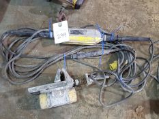 110V WACKER NEUSON VIBRATING POKERS - RUNNING
