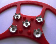 Red Premium Half Foot Snow Grippers (x50)