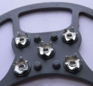 Grey Premium Half Foot Snow Grippers (x50)