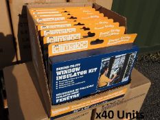 Window Glazing film Jot lot (x40)