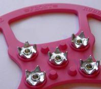 Pink Premium Half Foot Snow Grippers (x50)
