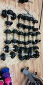 Studio Dumbells 10 x pairs