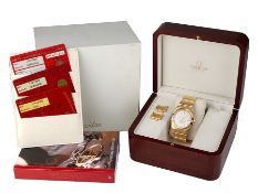 2007 Omega 18ct Gold Constellation Double Eagle Chrono Man's Watch