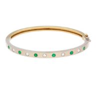 18Ct Yellow & White Gold 7