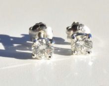 Diamond Stud Earrings 0.40 carat