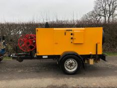 Withdrawn Lot 2014 Flowplant HOTSHOT 200 Towable Diesel Pressure Washer